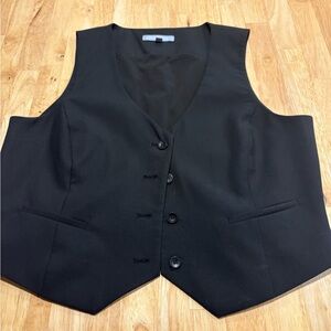 Antonio Melani Black Suiting Vest